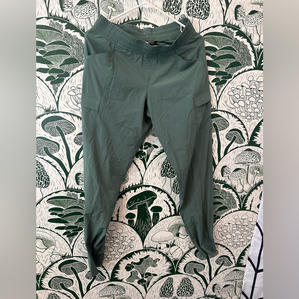 Northface pants, green